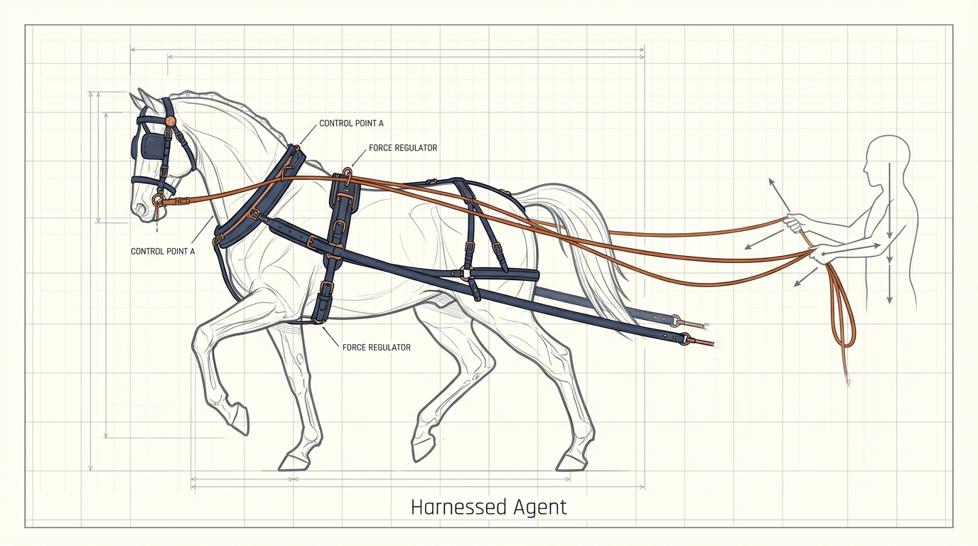 Agent vs Harnessed Agent Agent vs Harnessed Agent