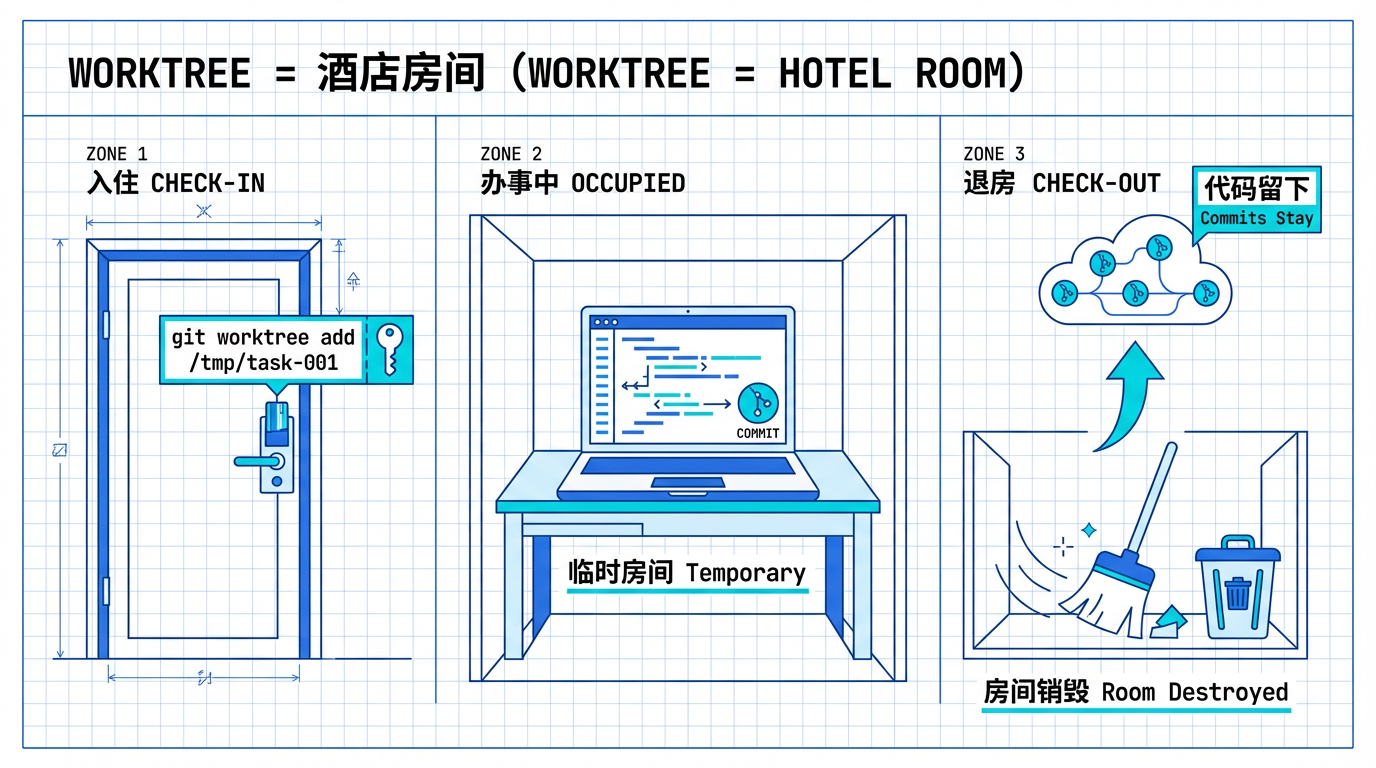 Worktree 是临时的么? Worktree 是临时的么?